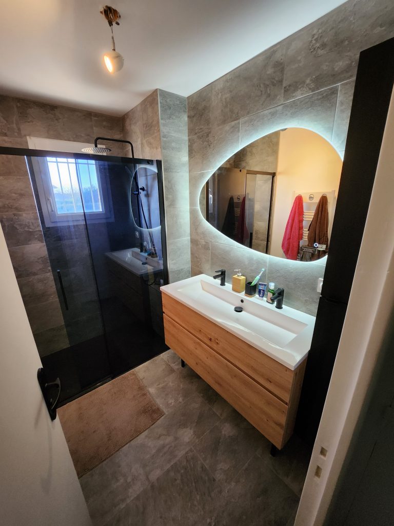 Rénovation de douche complète