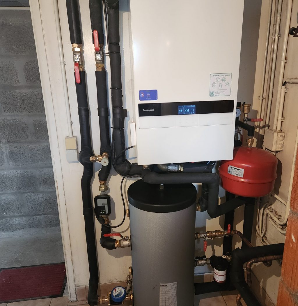Pompe a chaleur air/eau Panasonic chauffage seul